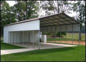 Chenoa Illinois Utility Carports and Combo Carports